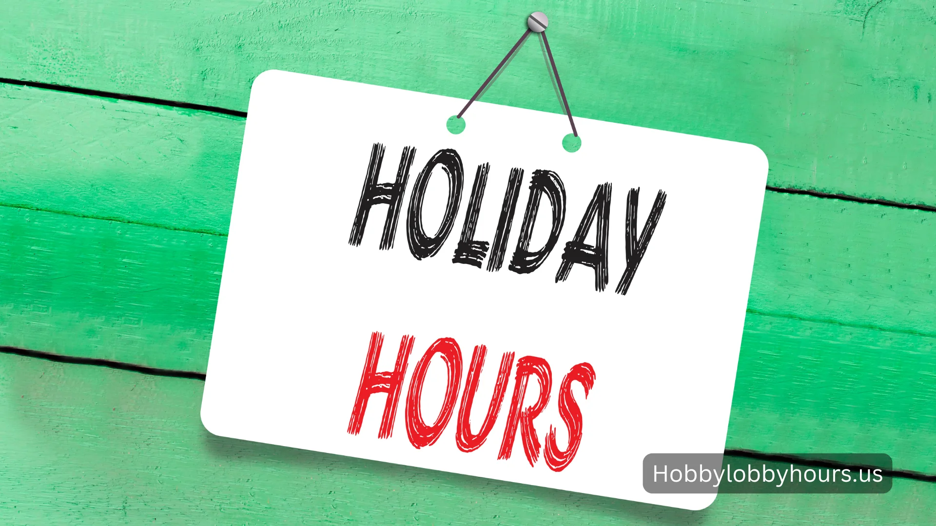 Holiday Hours