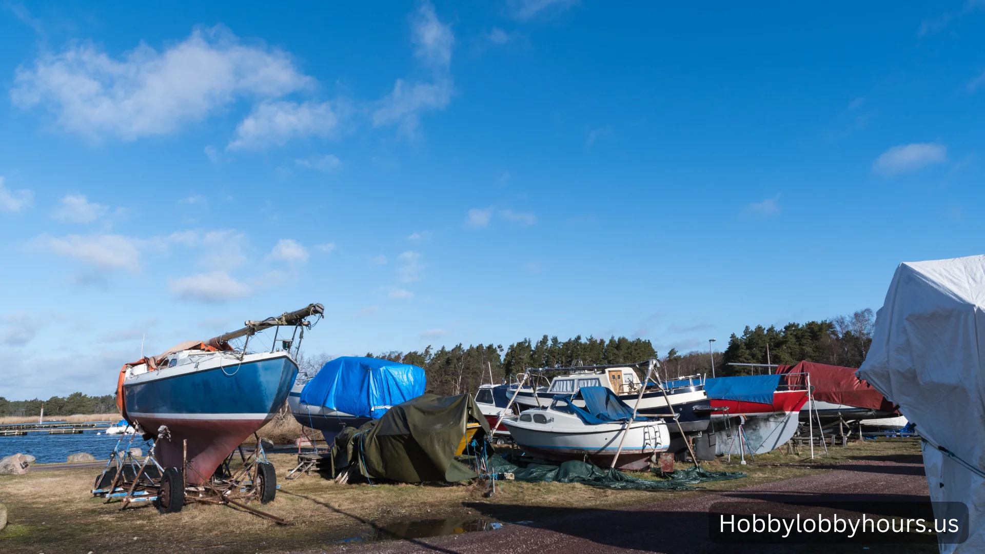 Covered Boat Storage